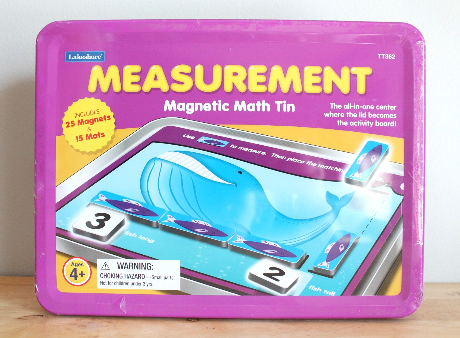 Lakeshore Learning Measurement Magnetic Activity Tin Math Center TT362 SEALED