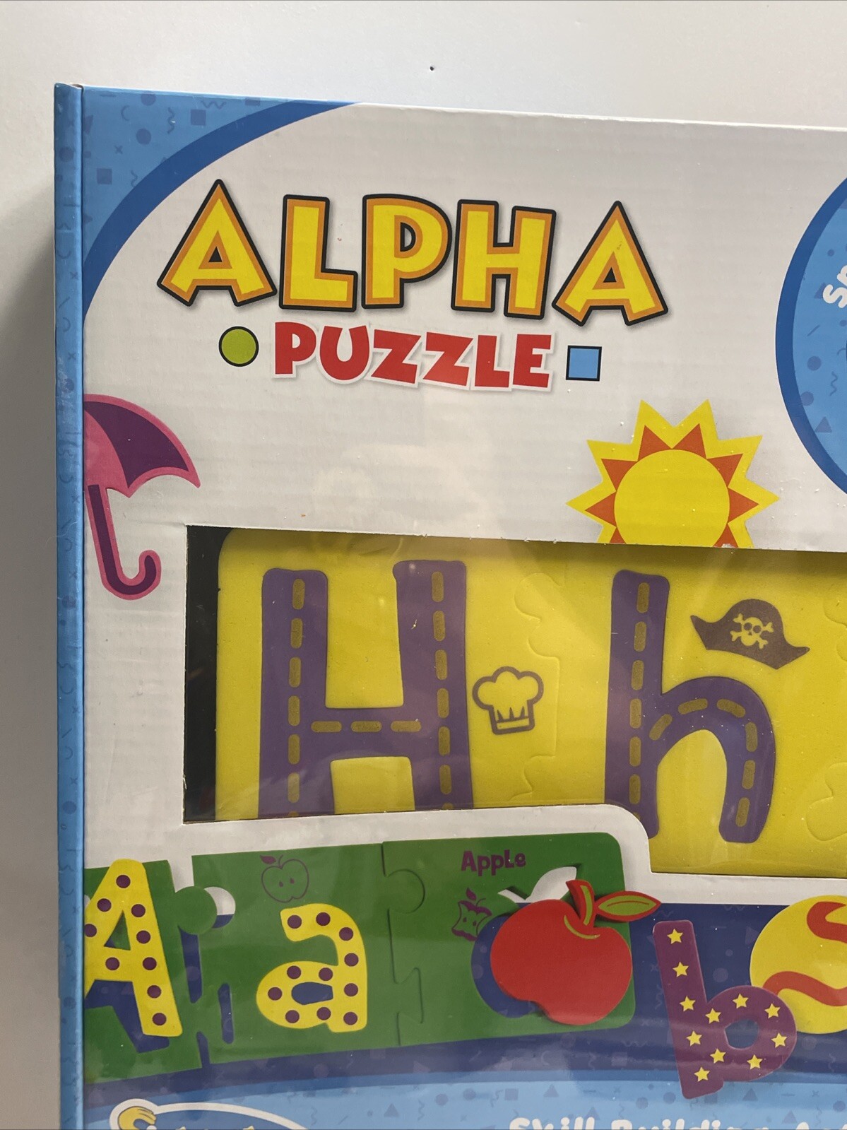 ALPHA PUZZLE 156 PCS AGES 3+ Skill Building Activity Set Problem Solving NEW