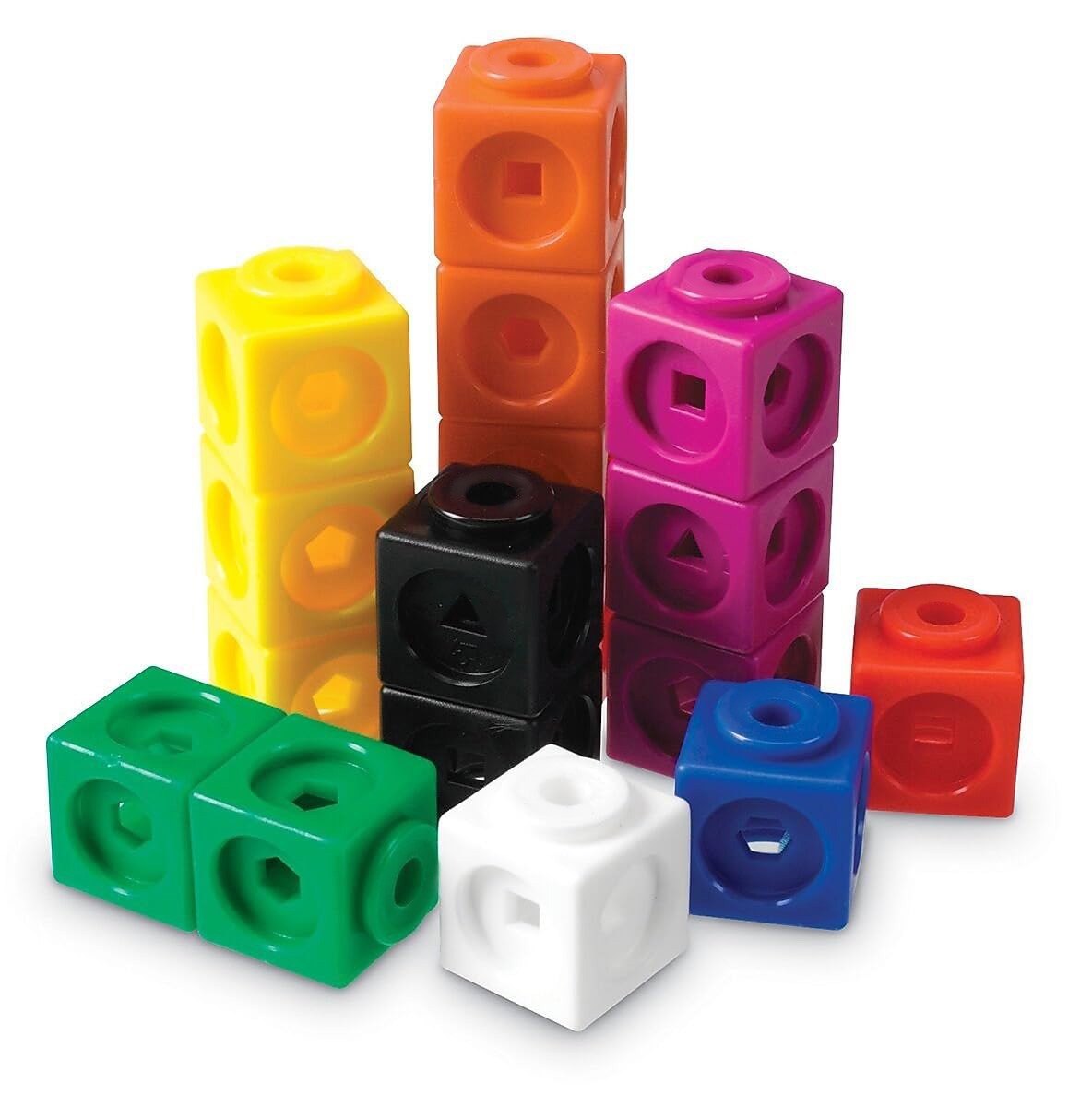 Mathlink Cubes Set, 100 Counting Blocks, Homeschool Math, Teacher Resources