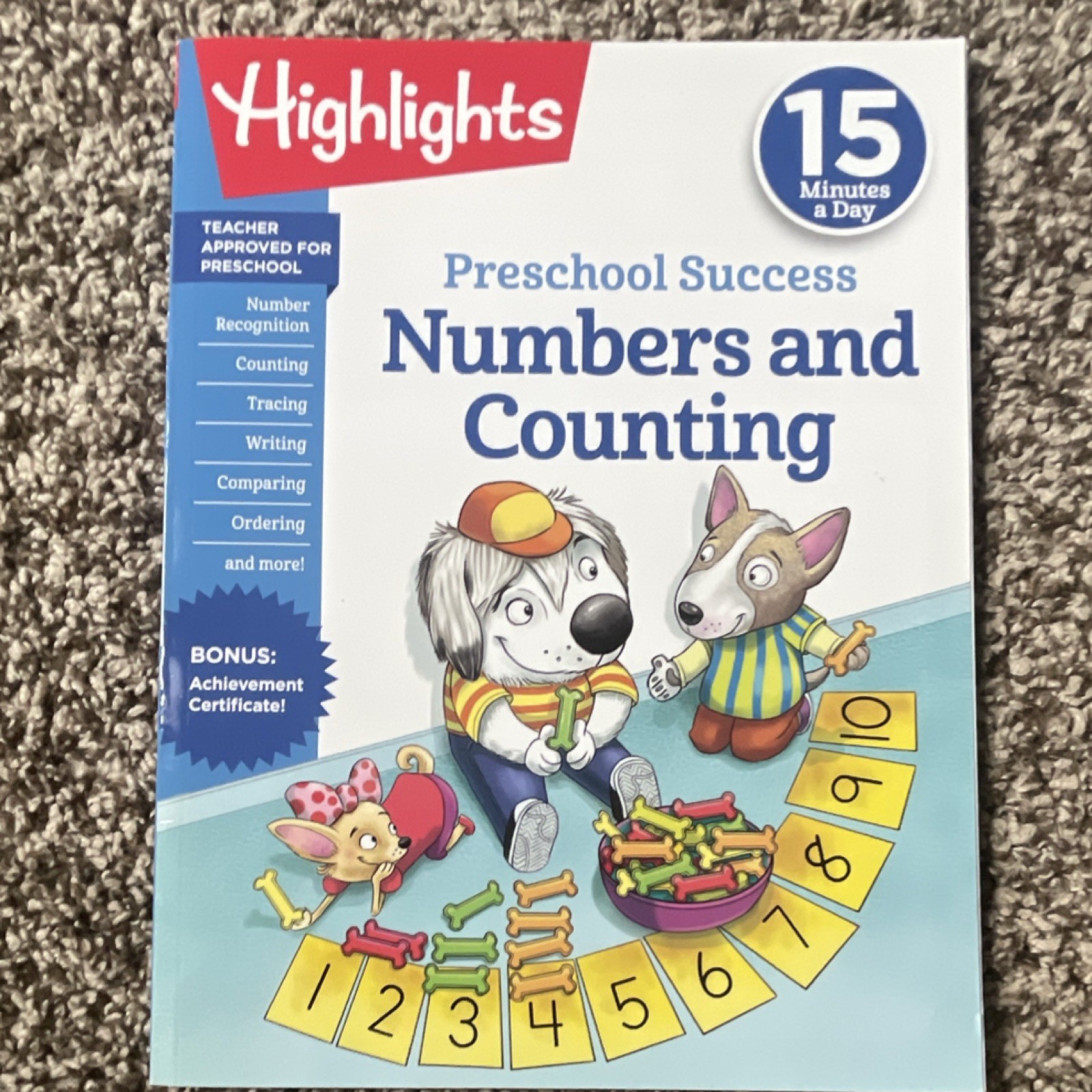 Highlights Preschool Success Activity Books Set Alphabet Numbers Arts Crafts
