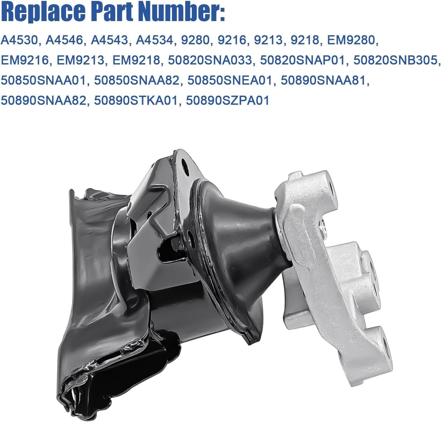 Engine Motor Transmission Mount Set Compatible with 2006-2011 Honda Civic 1.8L E