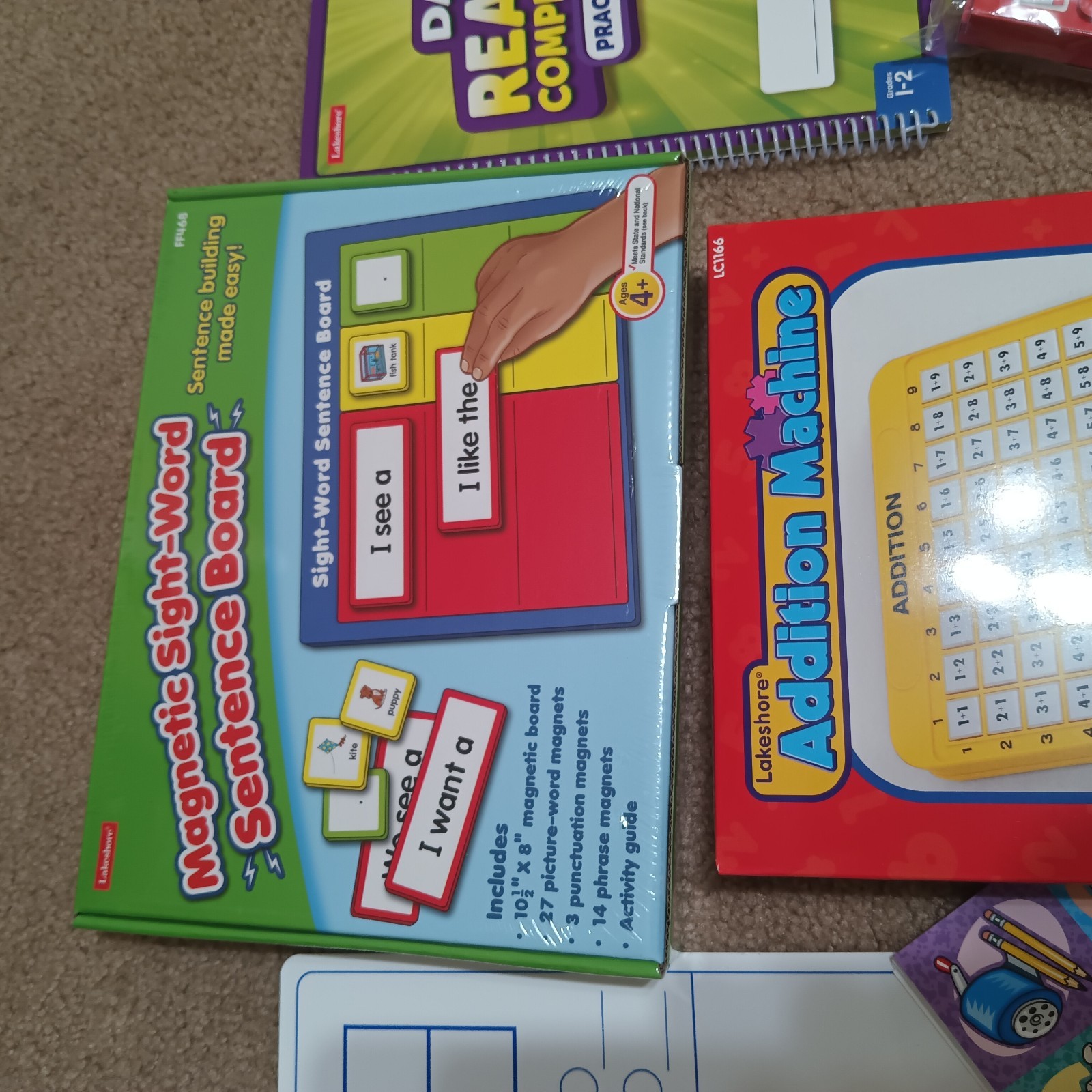 Lakeshore Learning Lot Bundle Learning Game Language Kids Math