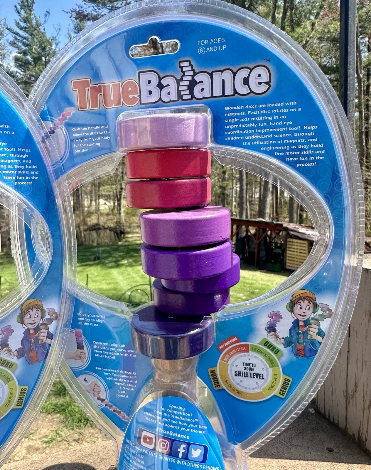 Lot Of 2 True Balance Coordination Game Balance Toy STEM Purple Pink NEW SEALED
