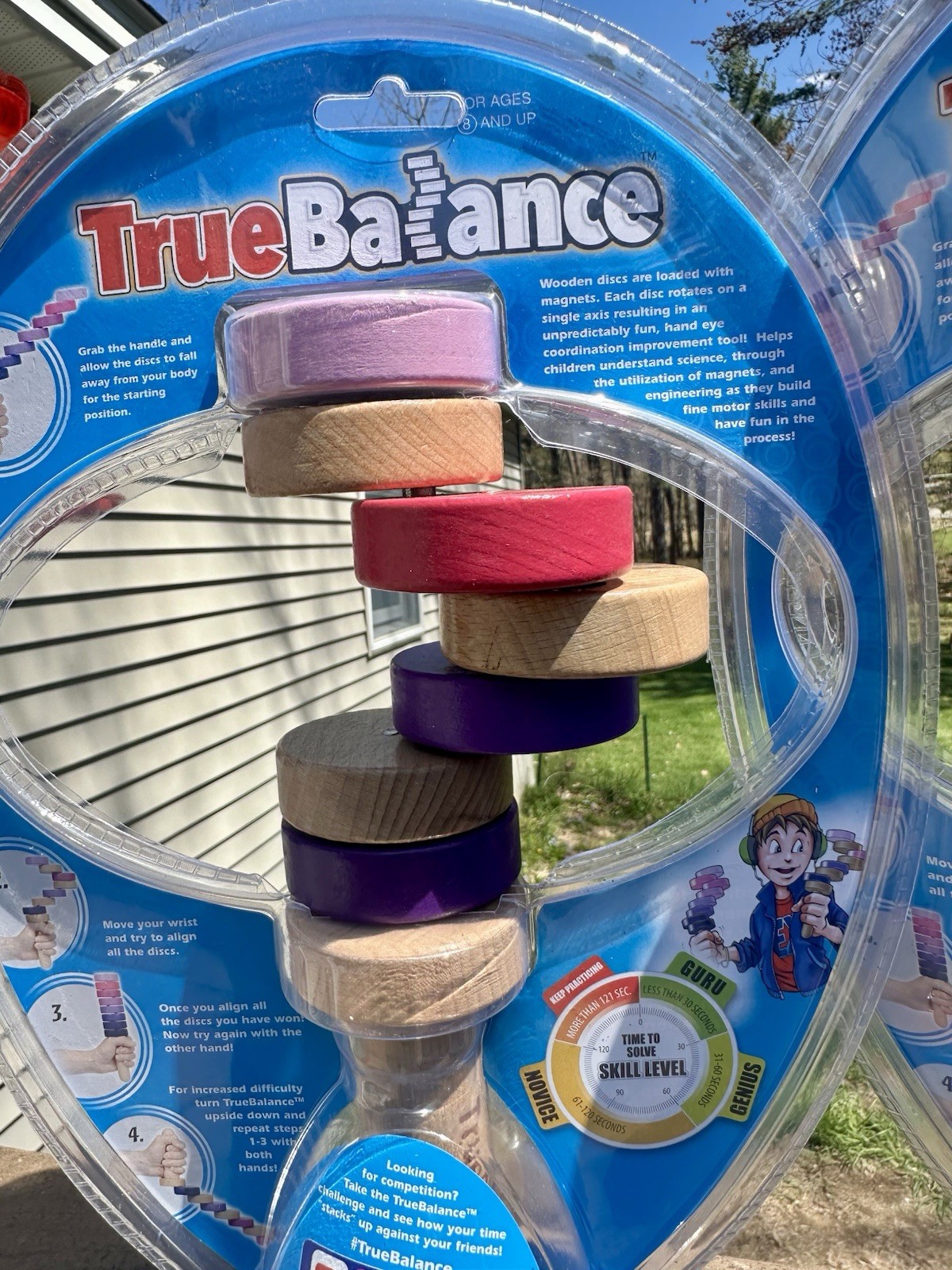 Lot Of 2 True Balance Coordination Game Balance Toy STEM Purple Pink NEW SEALED