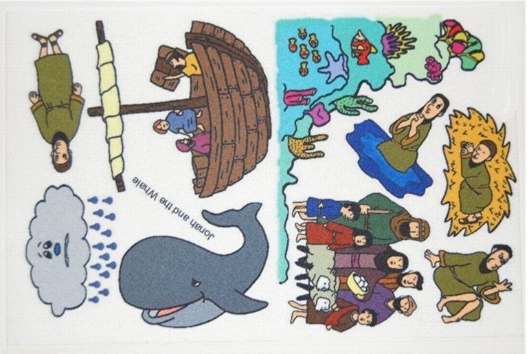 Jonah and the Whale Felt / Flannel Board Bible Story