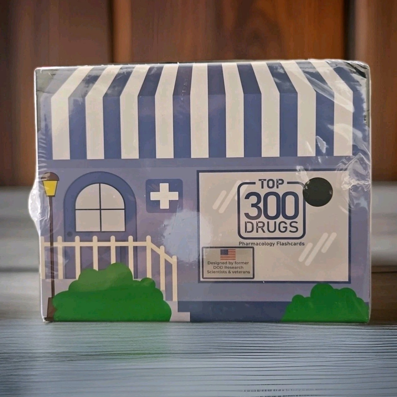 Revisa Top 300 Drugs Pharmacology Cards Portable Flash Cards Box Study