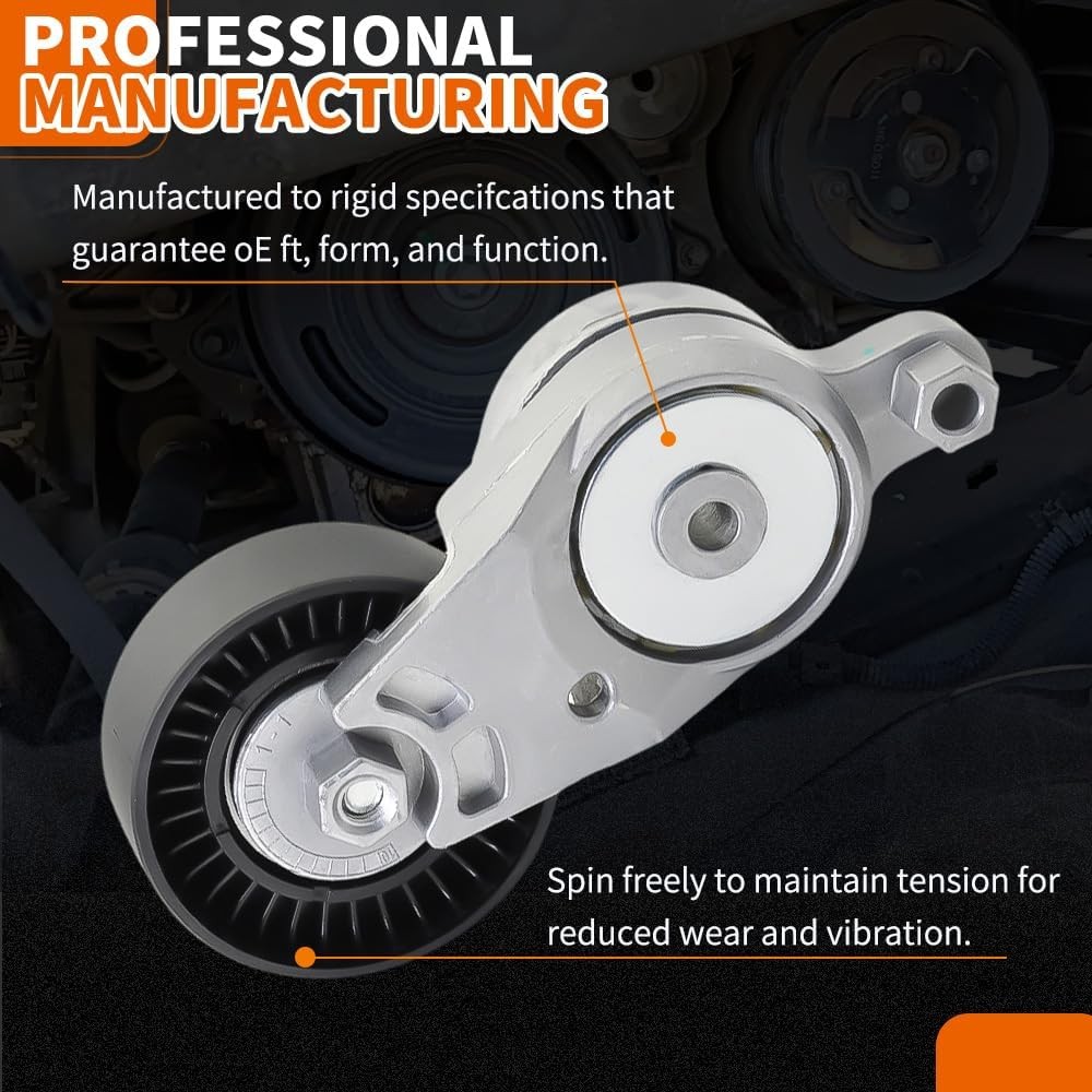 1662036010 Drive Belt Tensioner Kit Compatible with 2012-2017 Toyota Camry
