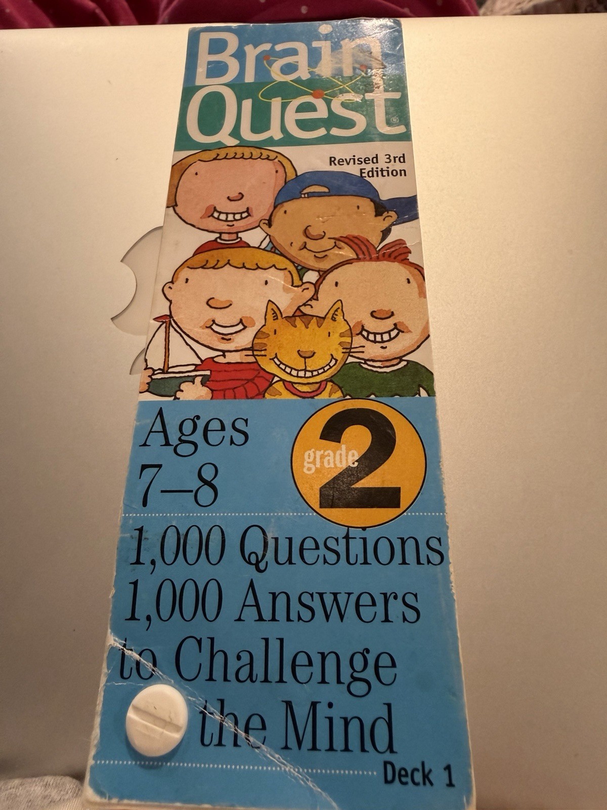 Brain Quest Ages 7 To 8 1000 Questions To Challenge The Mind Grade 2
