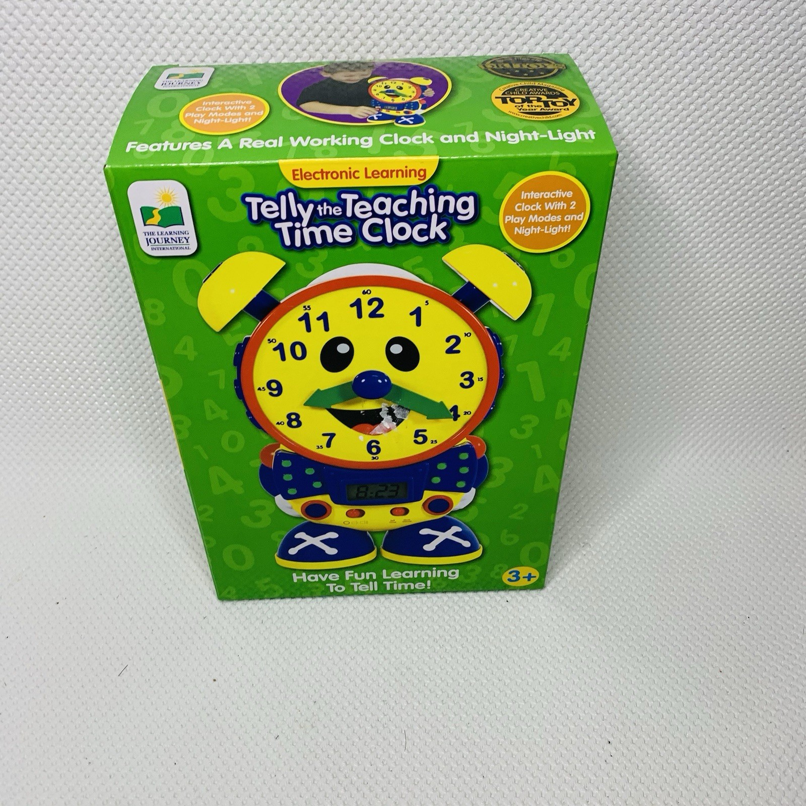 New – The Learning Journey Electronic Learning – Telly the Teaching Time Clock