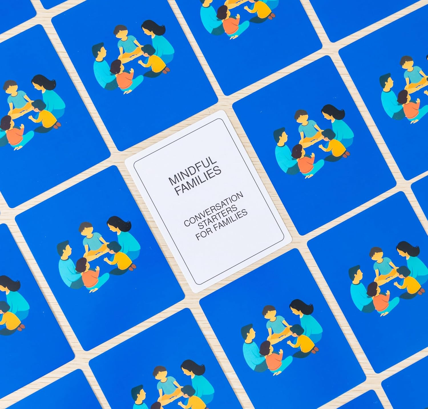 100 Mindful Families Conversation Cards – Mindfulness, Gratitude & Breathing Pro