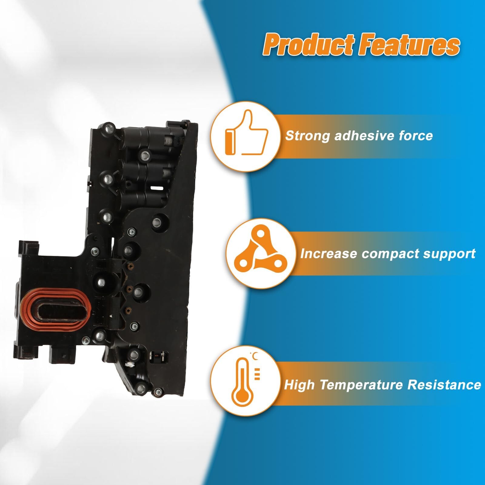 Transmission Valve Body Solenoid Module fits for Edge Explorer Connect Flex M…