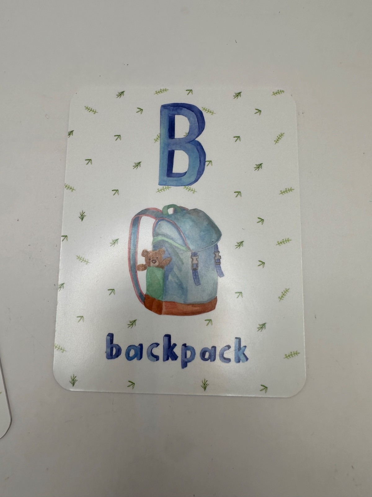 Packadoo Alphabet Cards Camping Edition COMPLETE Sturdy Lana’s Shop LLC Ages 2+