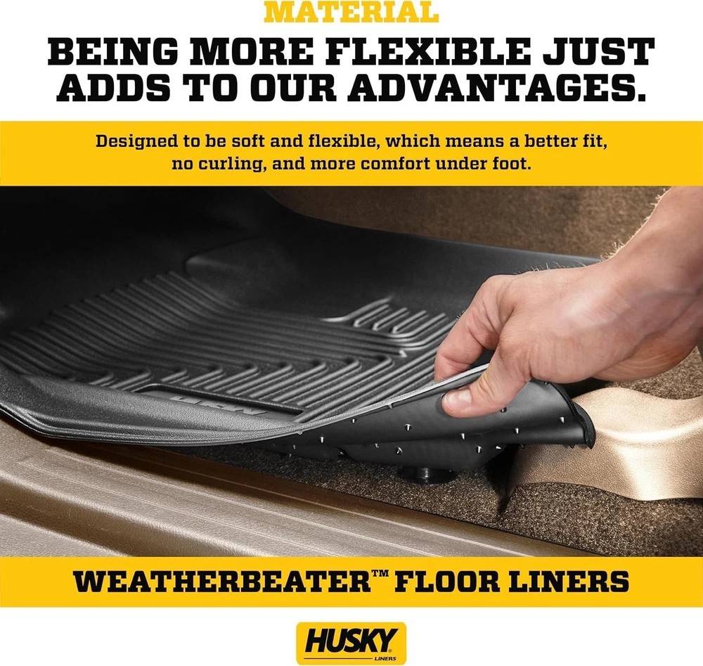 Car Floor Mats for 2009 – 2014 Ford F-150 SuperCrew Cab w/out Manual Shifter