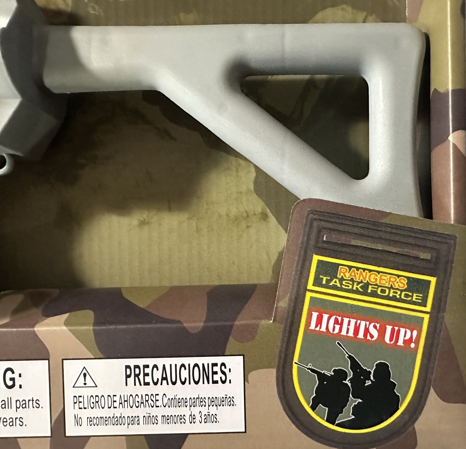 Rangers Force Camouflage Series toy gun Mozlly Light Up Military Combat Force