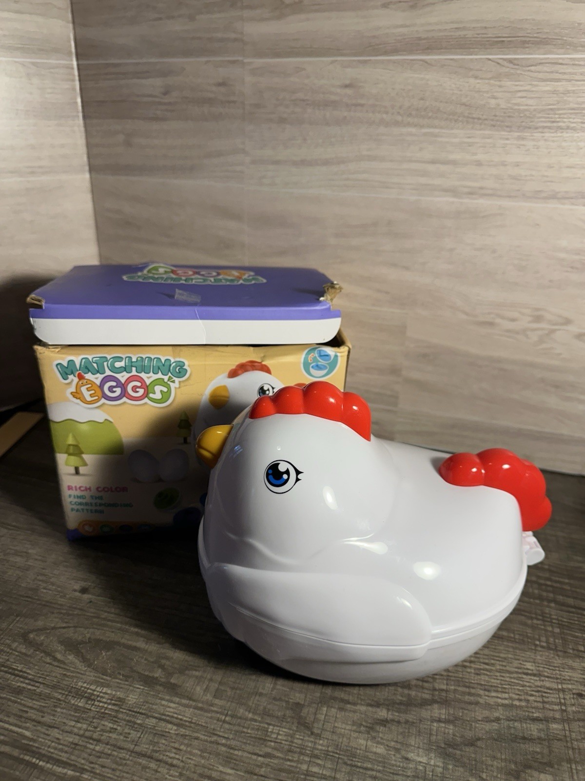 Matching Eggs Chick Container | Educational Preschool Game New In Box