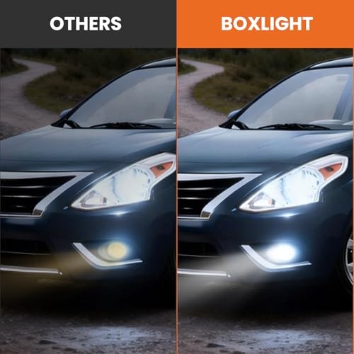LED Fog Lights Compatible With 2015-2019 Sunny/Versa Nissan 2014-2025 SUNNY