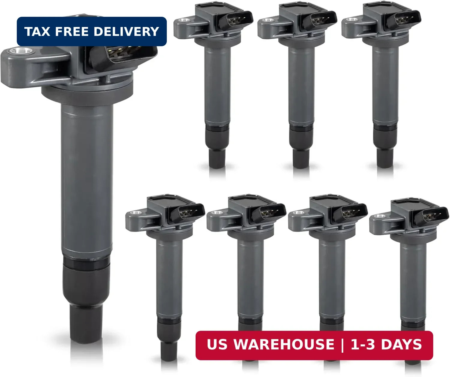 ENA 8 Ignition Coil for V8 4.7 4.3 Compatible with Toyota Tundra Sequoia Land…