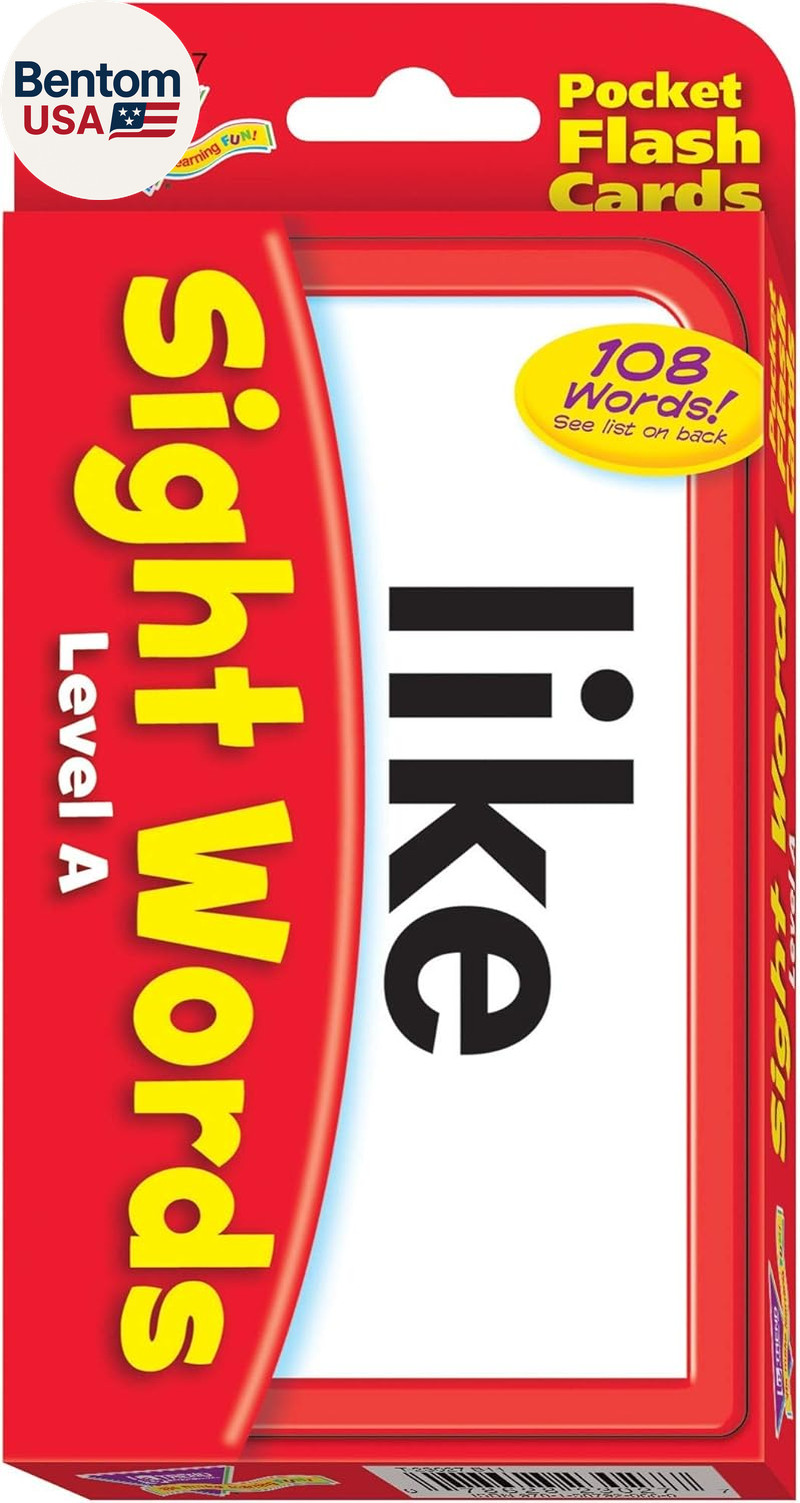 : Sight Words Level a Pocket Flash Cards, Great for Skill Building and Test Prep