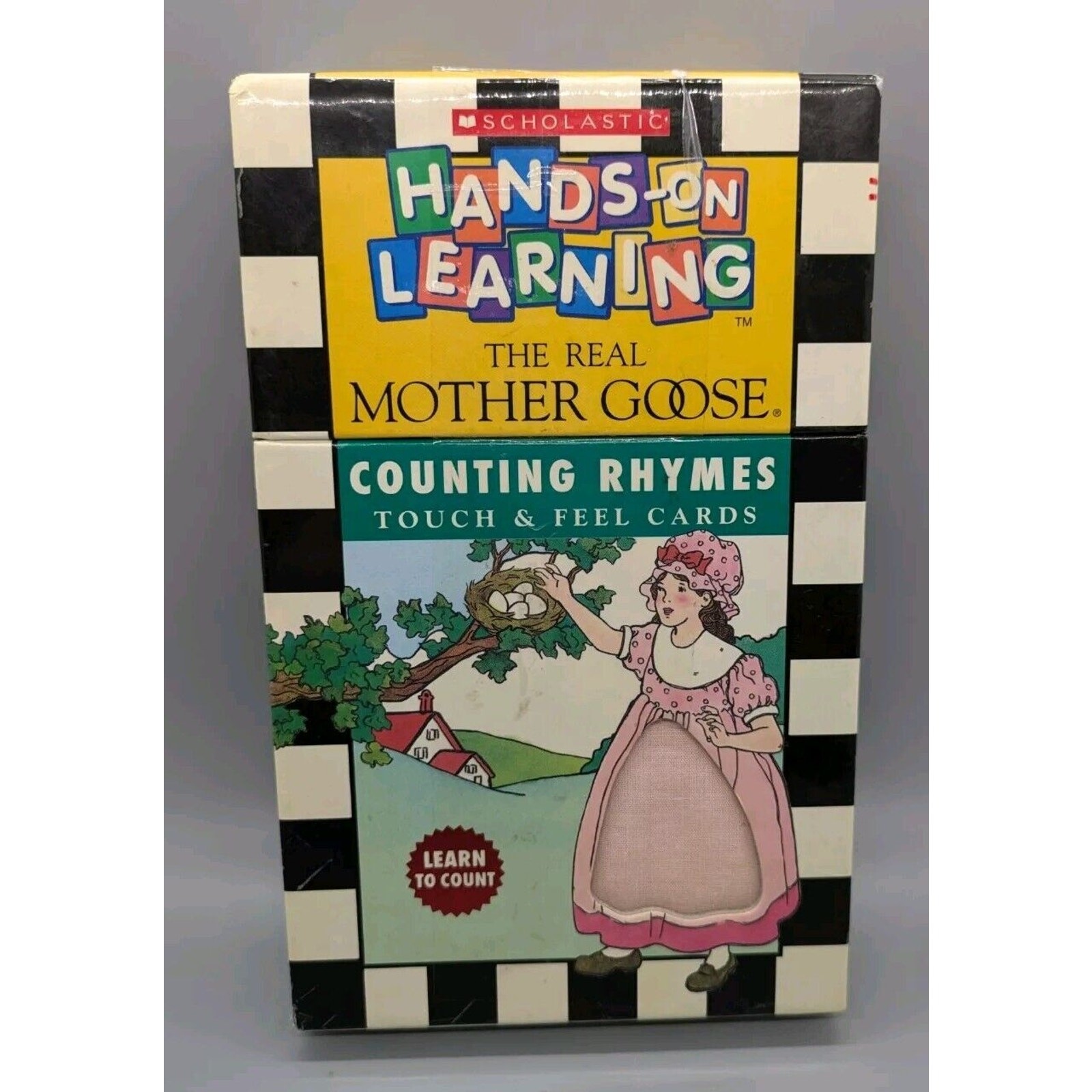 Scholastic Hands On Learning Mother Goose Counting Rhyme Cards Sensory 2-5y