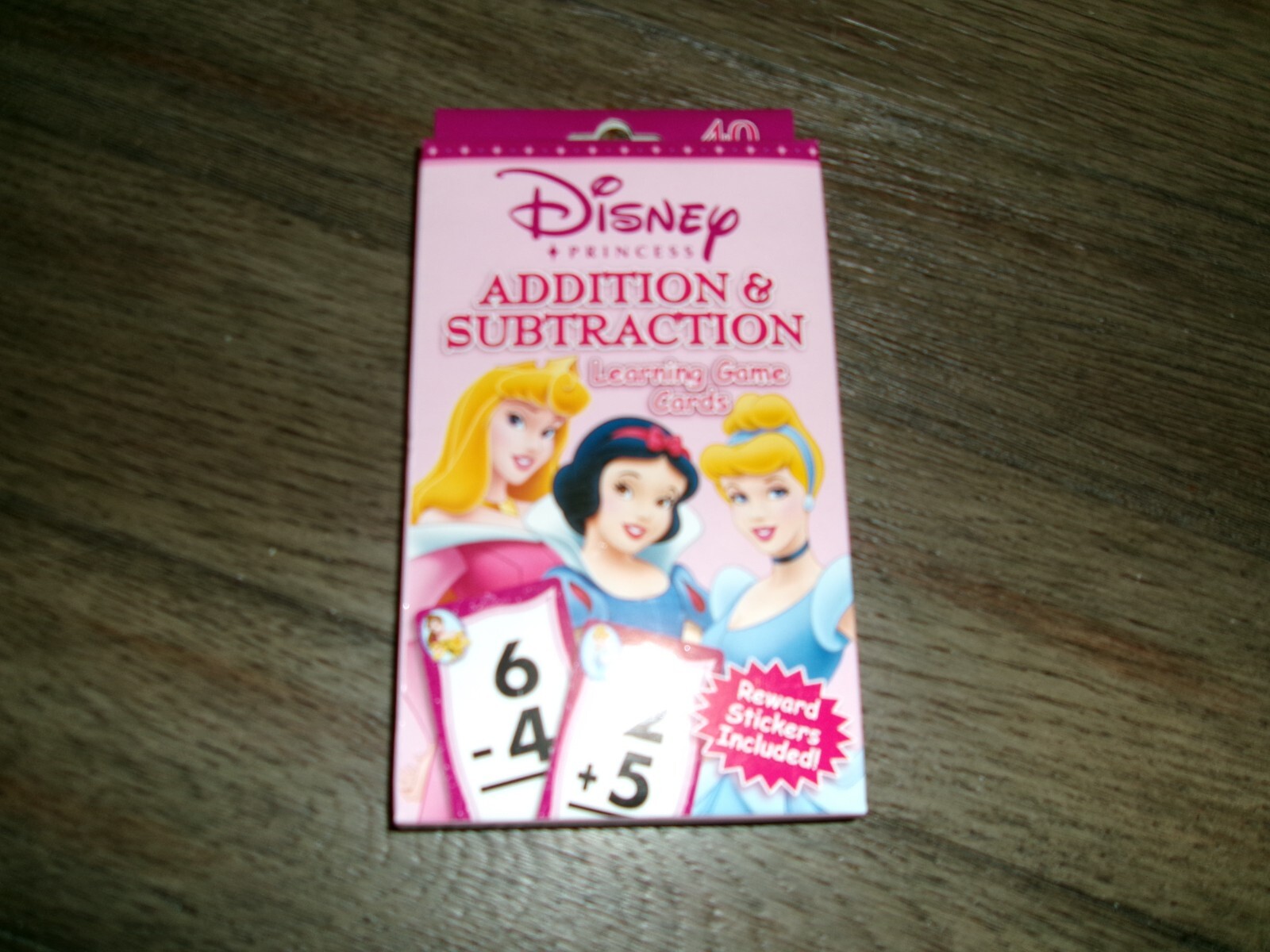 Disney Princess Learning Flash Cards Addition & Subtraction