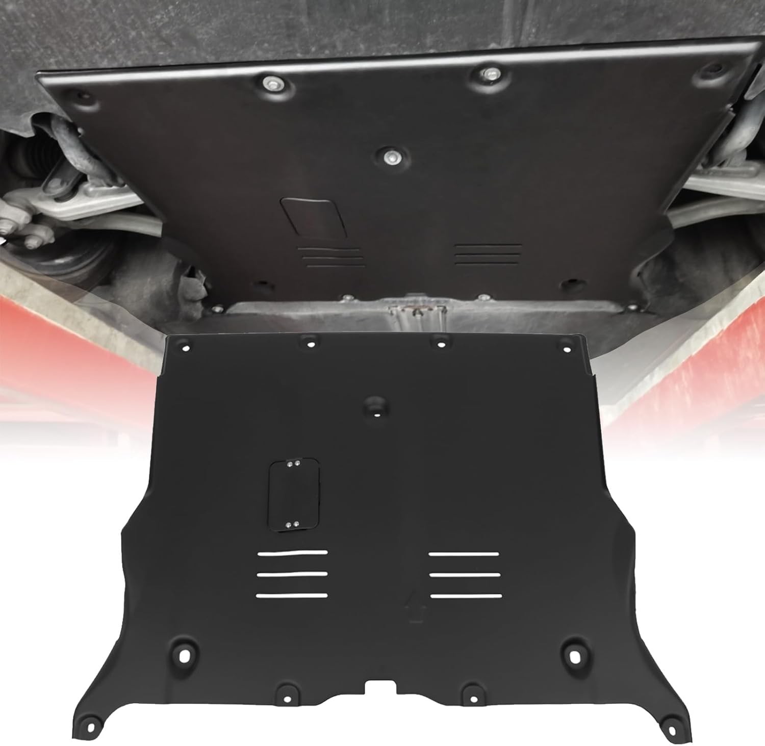Aluminum Front Skid Plate Fits for Tesla Model 3 2017-2026 & Tesla Model Y 20…