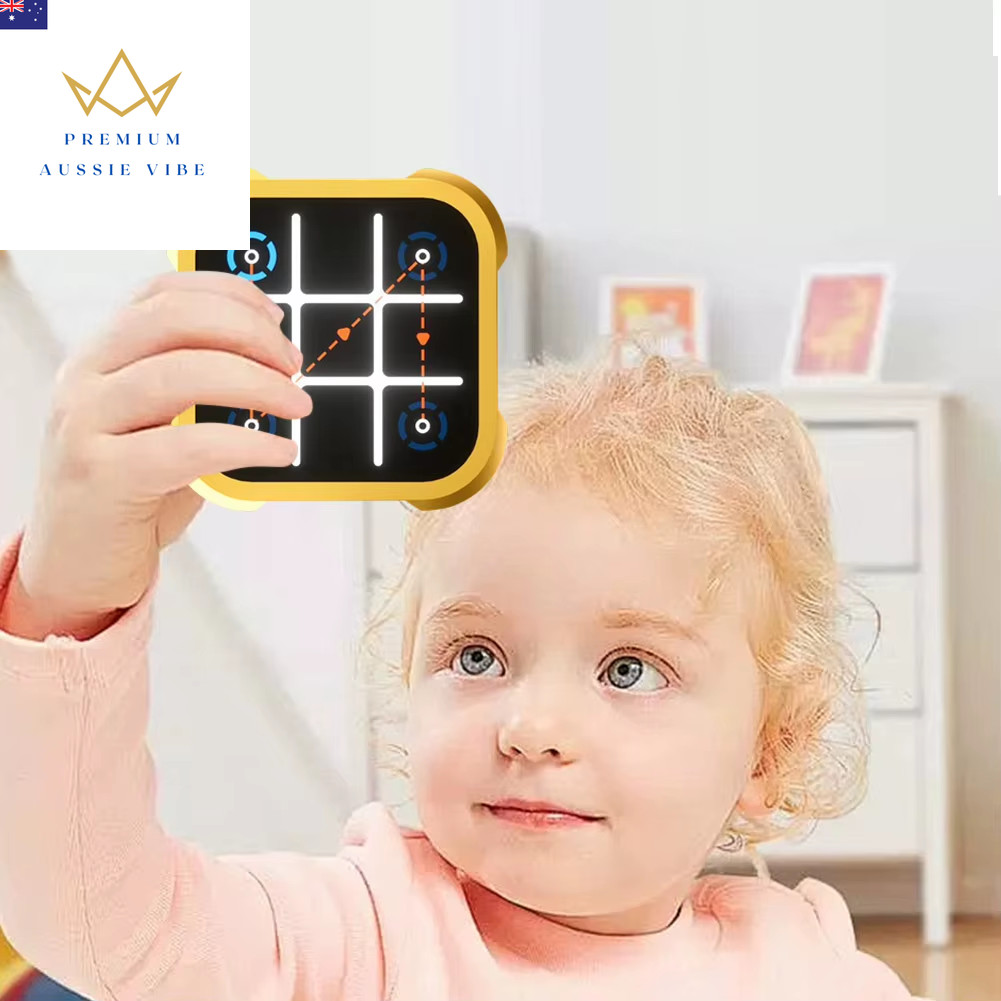 3-1Pcs TIC-TAC-TOE Bolt Chess Game Children Puzzle Electronic Toys Portable Hand