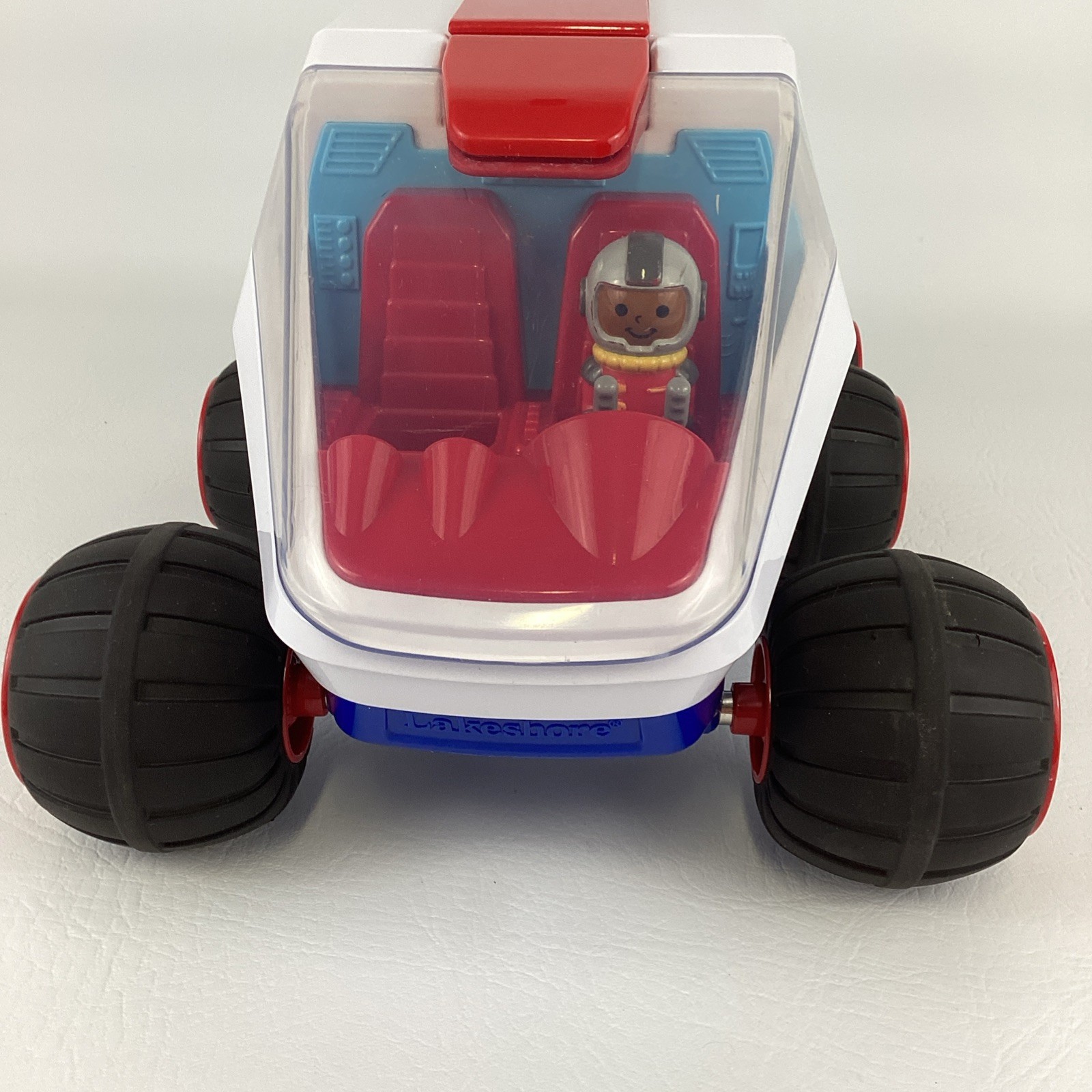 Lakeshore Learn Play Explore Free Rolling Rover Space Vehicle Astronaut Figure