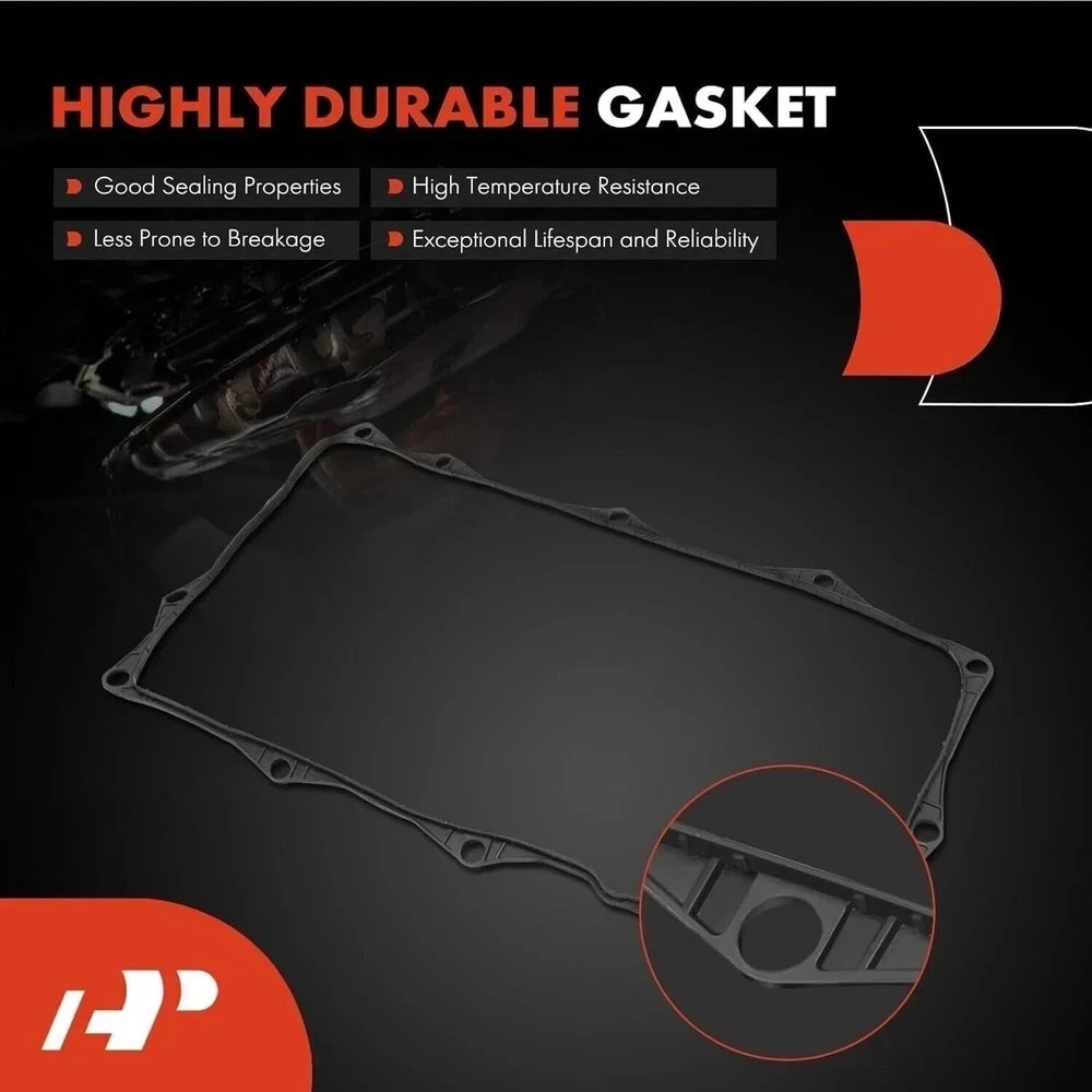 A-Premium Transmission Oil Pan with Gasket & Drain Plug Compatible with Ram 1500