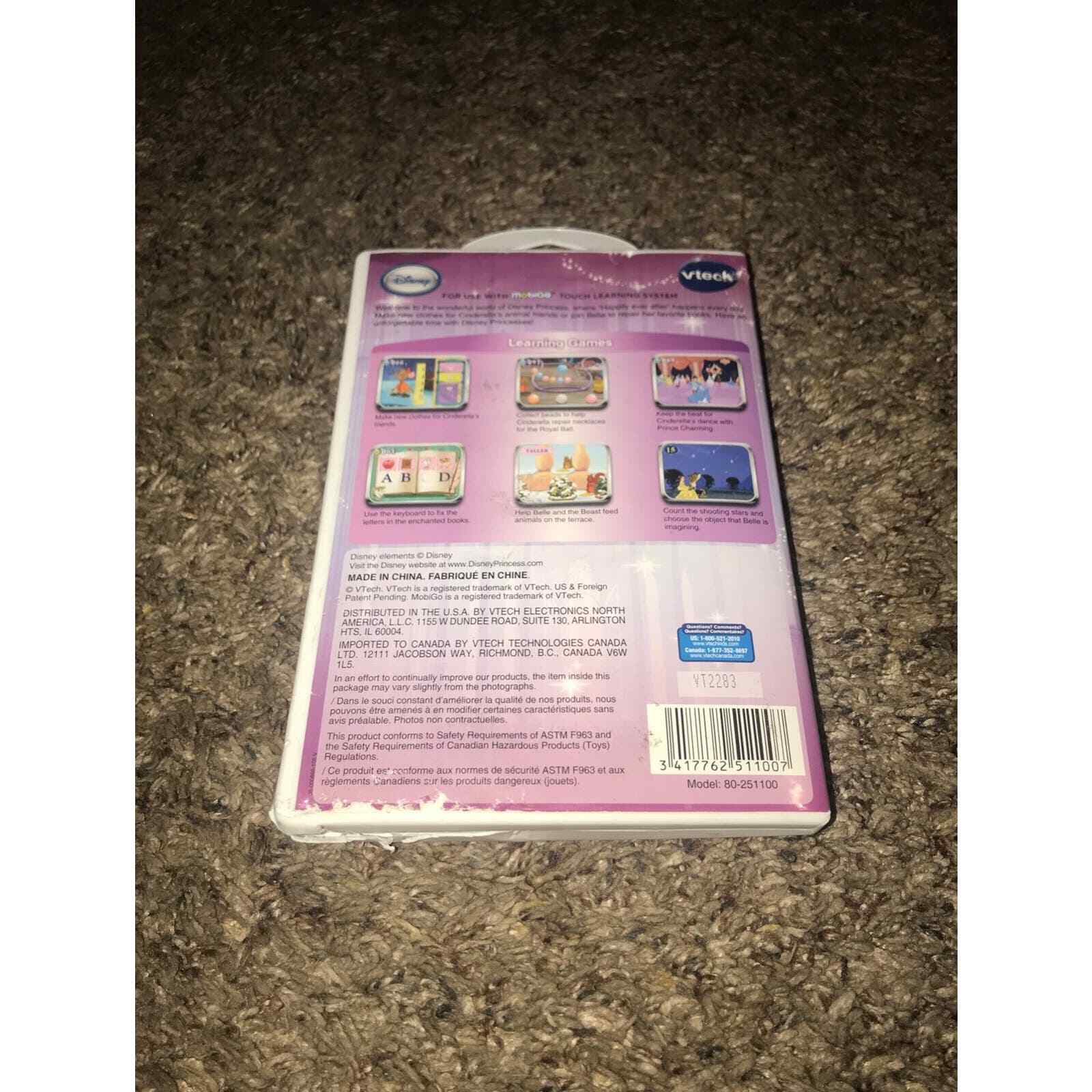 MobiGo Game Lot Disney Spongebob vtech