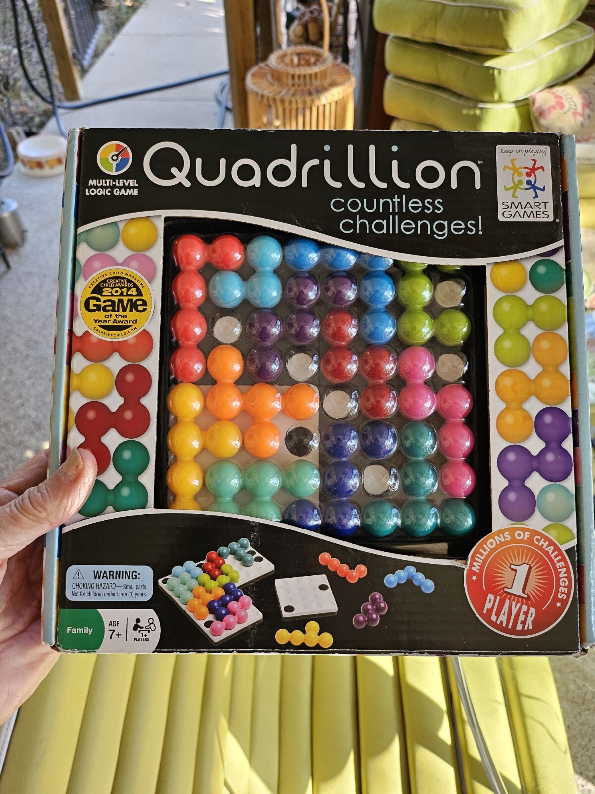 New! Sealed Box Smart Games Quadrillion Multi Level Logic Game 2014 Game Year