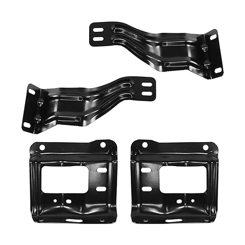 Replacement For 2011-2016 Fo-rd F Set of 4 Front Bumper Bracket Left & Right