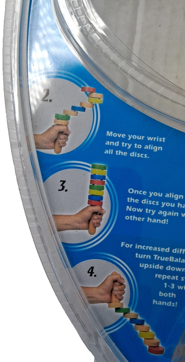 True Balance Unpredictably Fun Coordination STEM Game Wooden Toy By Excite-Toys