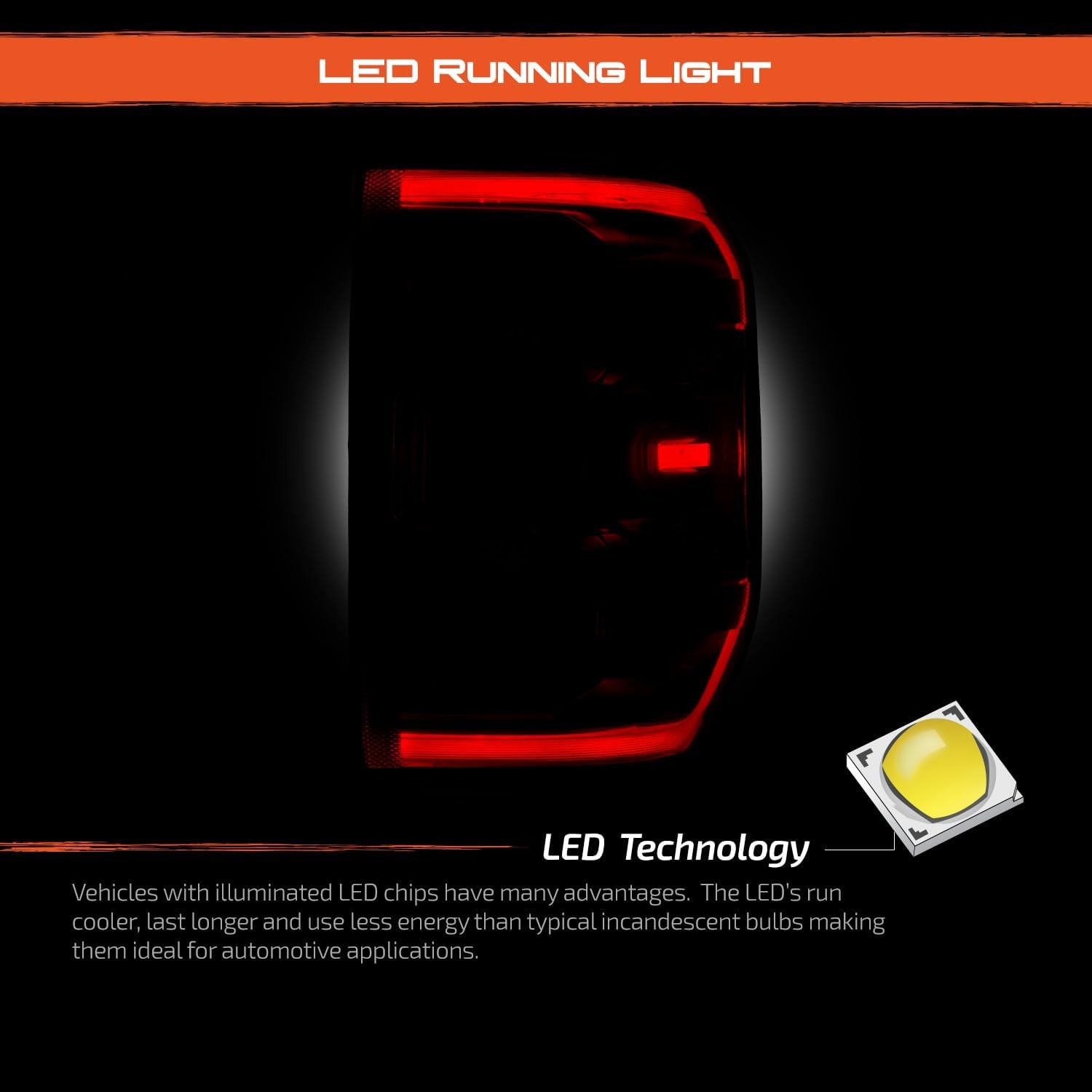 22-25 Ford Maverick Lariat LED Tail Light Right Passenger Smoked Assembly – Fit