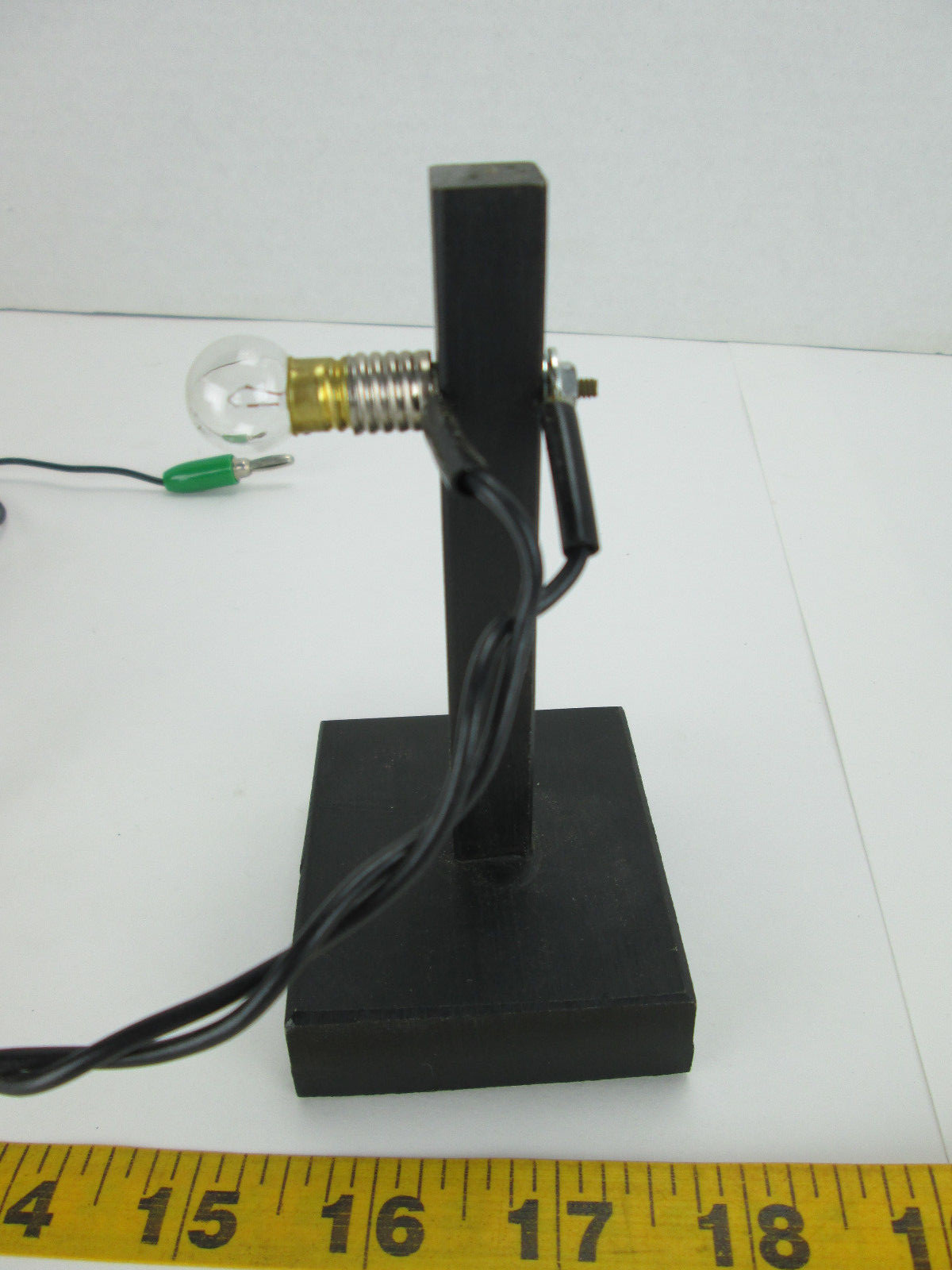Single Lamp Signal Light Test Electric Science Fair Experiments Lab School T