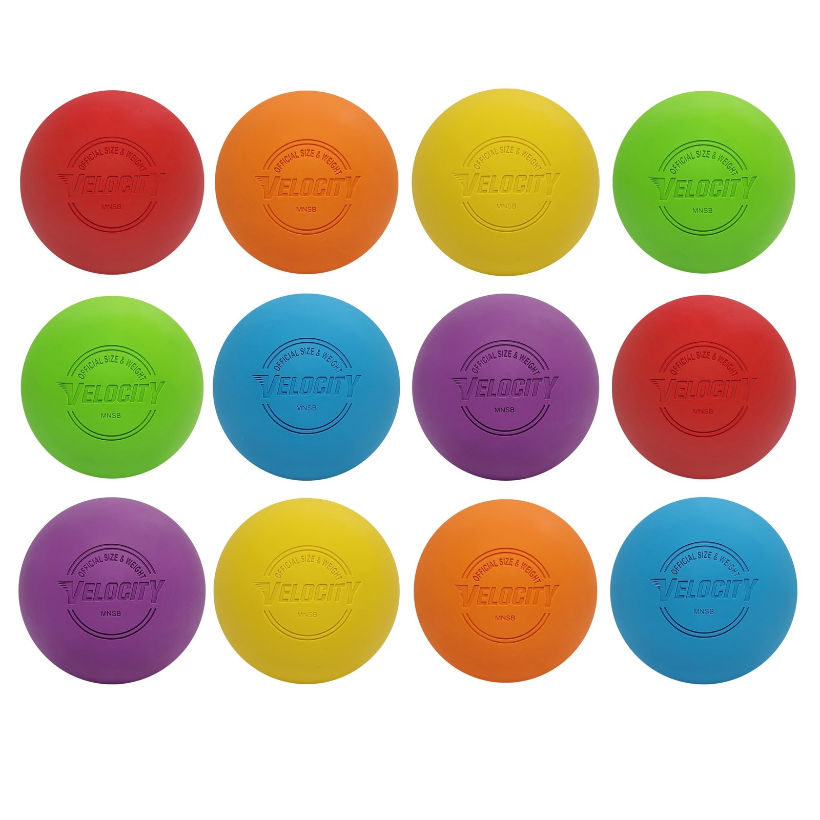 Velocity Lacrosse Balls – 1, 2, 3, 6, 12, 18, 24, 36, 60 and 120 Packs – for …