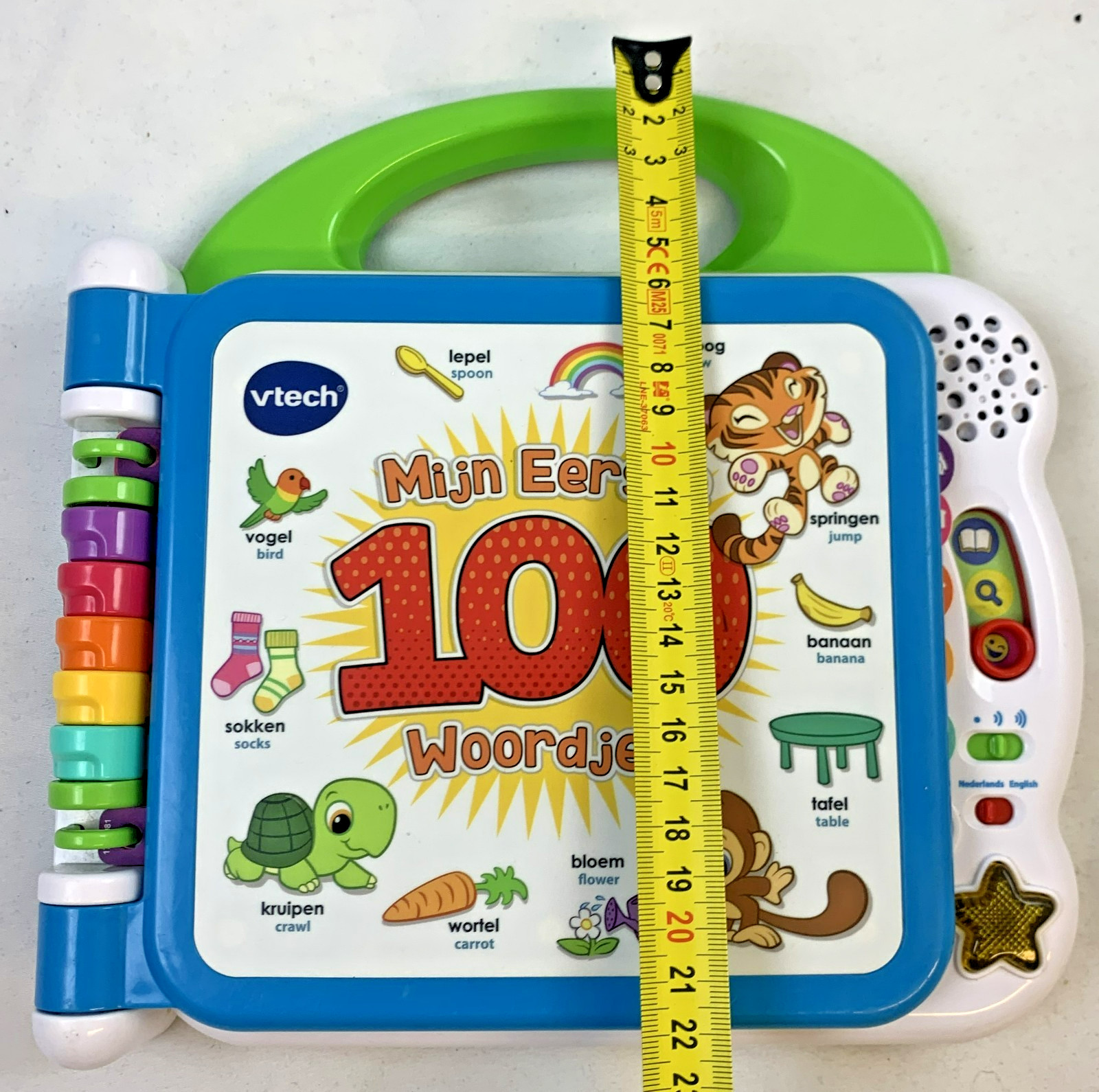 VTech My First 100 Words Book Baby Learning Toy Dutch and English
