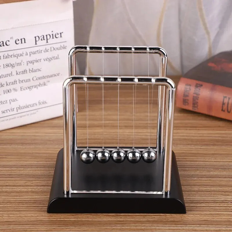 Newton’s Cradle Balance Steel Ball Teaching Supplies Physics Science Pendulum