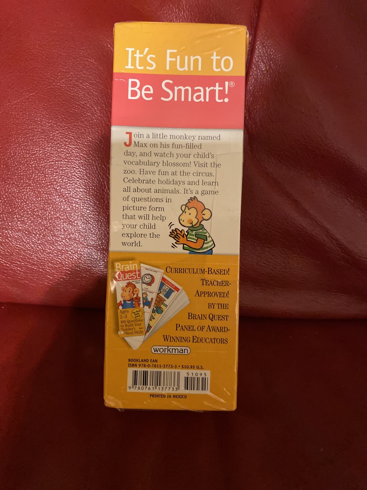 Brain Quest Decks Ages 2-3 My First Brain Quest, Revised 3rd Edition New