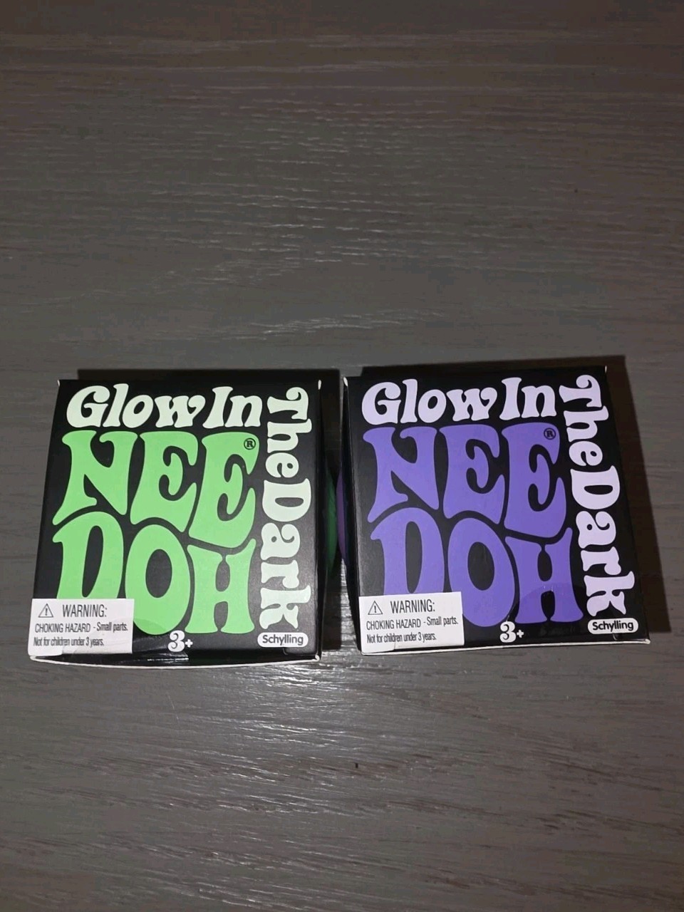 Needoh Groovy Glob Glow in the Dark Squeeze Toy PICK YOUR COLOR!
