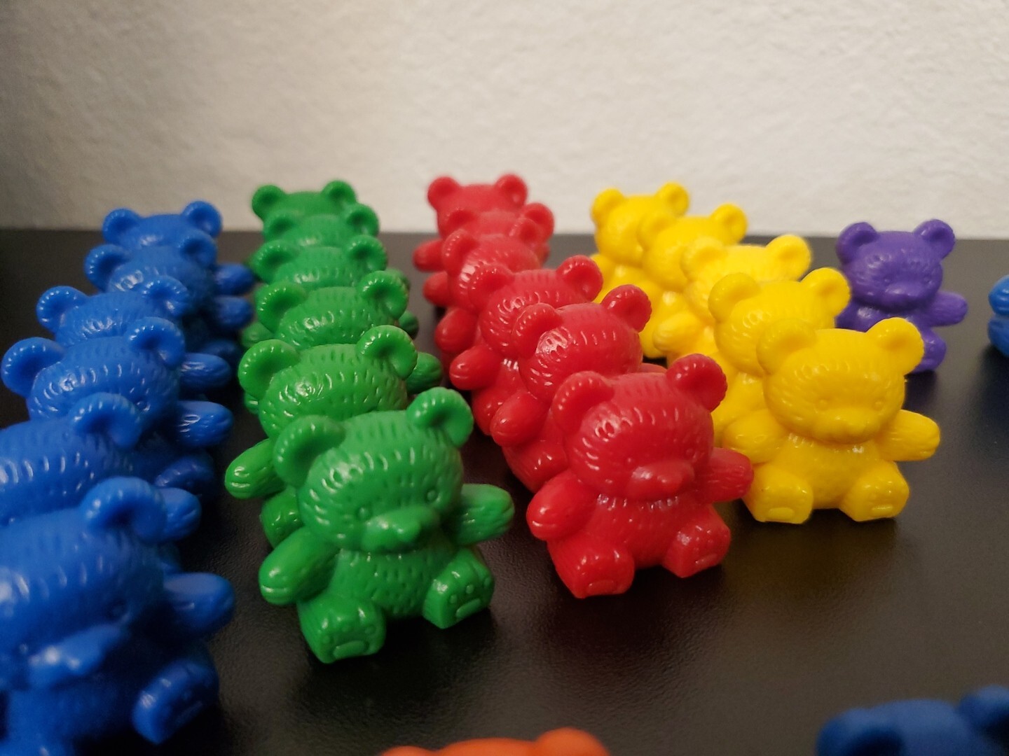 57 Counting Sorting Bears Home School Educational Learning Toys Rainbow