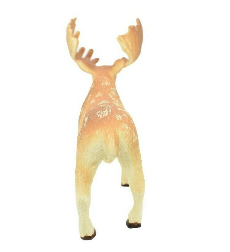 Moose Toy Model Plastic Replica Forest Animal, Kids Educational Gift 4.5″ OK09