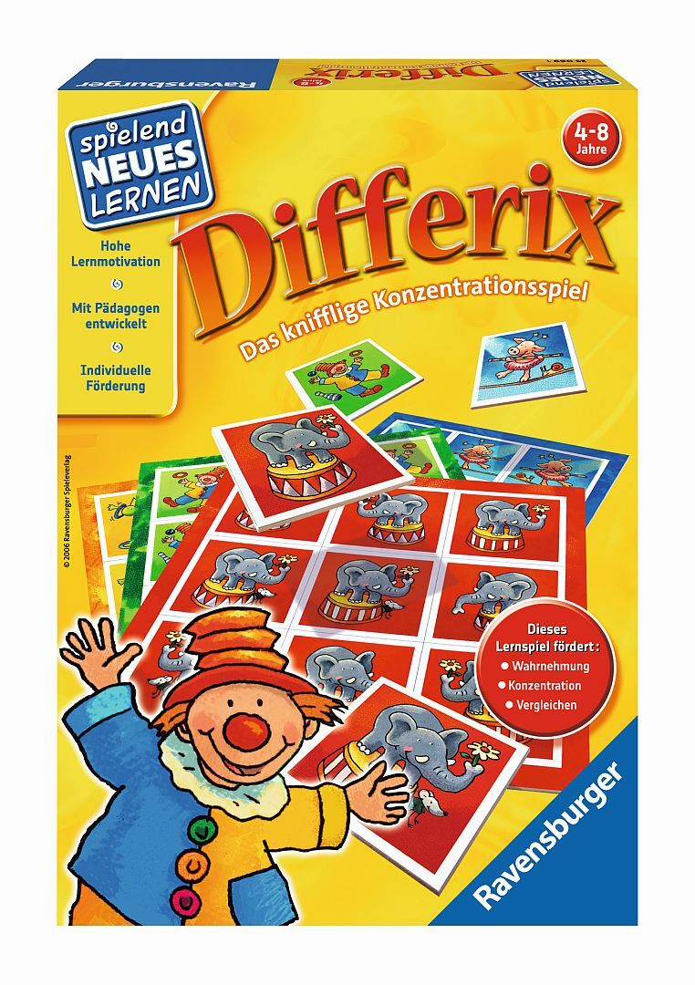 Children Lay Game Learn Differix Concentration Perception Look Colorful