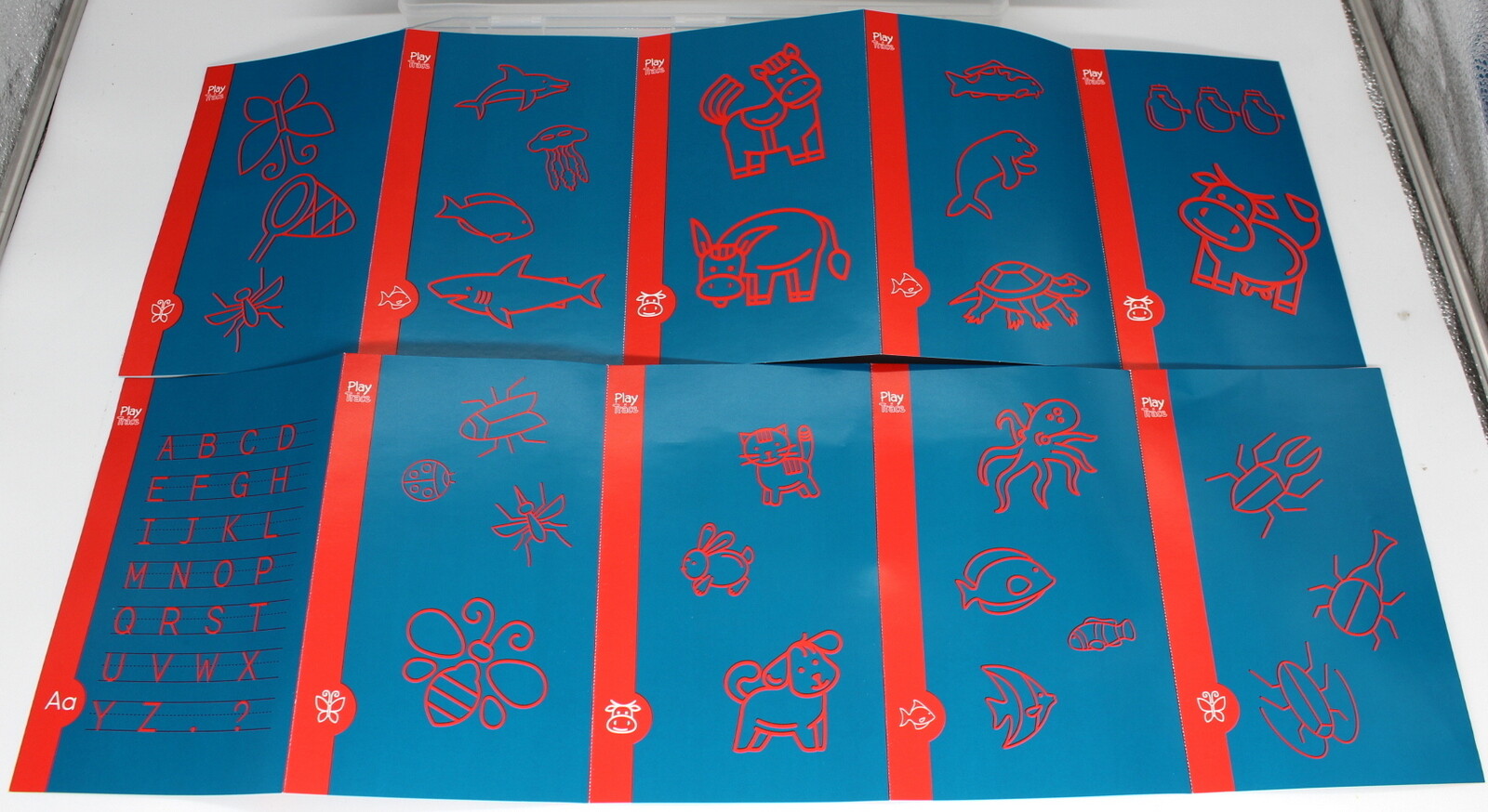 Boogie Board Play N’ Trace 33 PIECE Activity Set Kids Drawing Art Ages 3+ New