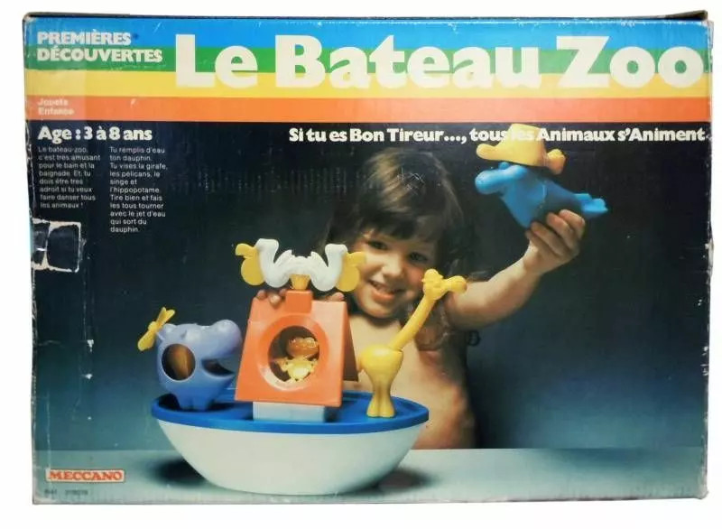 1978 Meccano/Hasbro – Bath Toy – The Zoo Boat