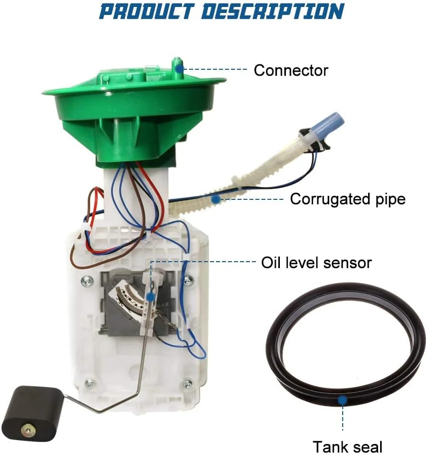 Fuel Pump Replacement Compatible with 2002 2003 2004 2005 MIni Cooper L4 1.6L En