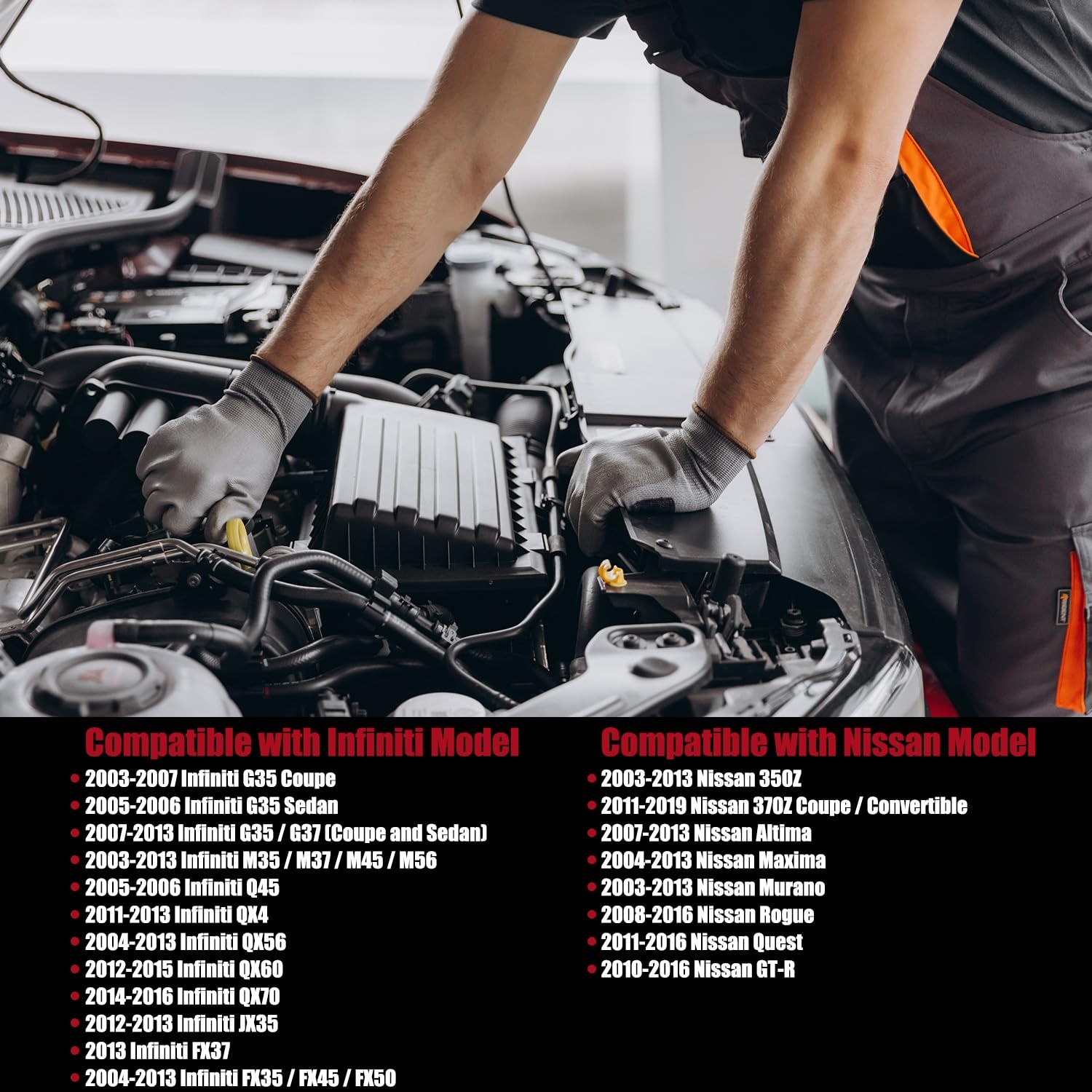 RANSOTO Xenon HID Headlight Ballast Compatible with Nissan 350z 370z Altima Mura