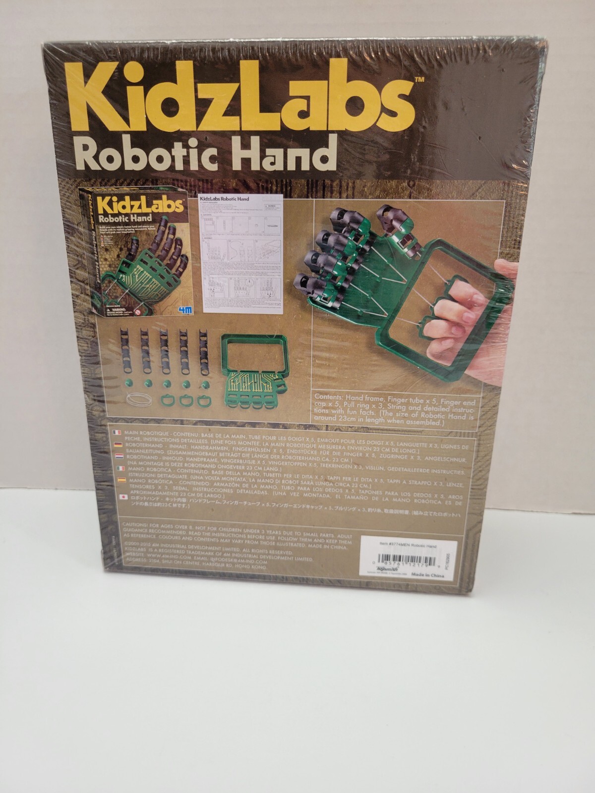 ROBOTIC HAND KidzLabs Science Kit – NEW/Sealed