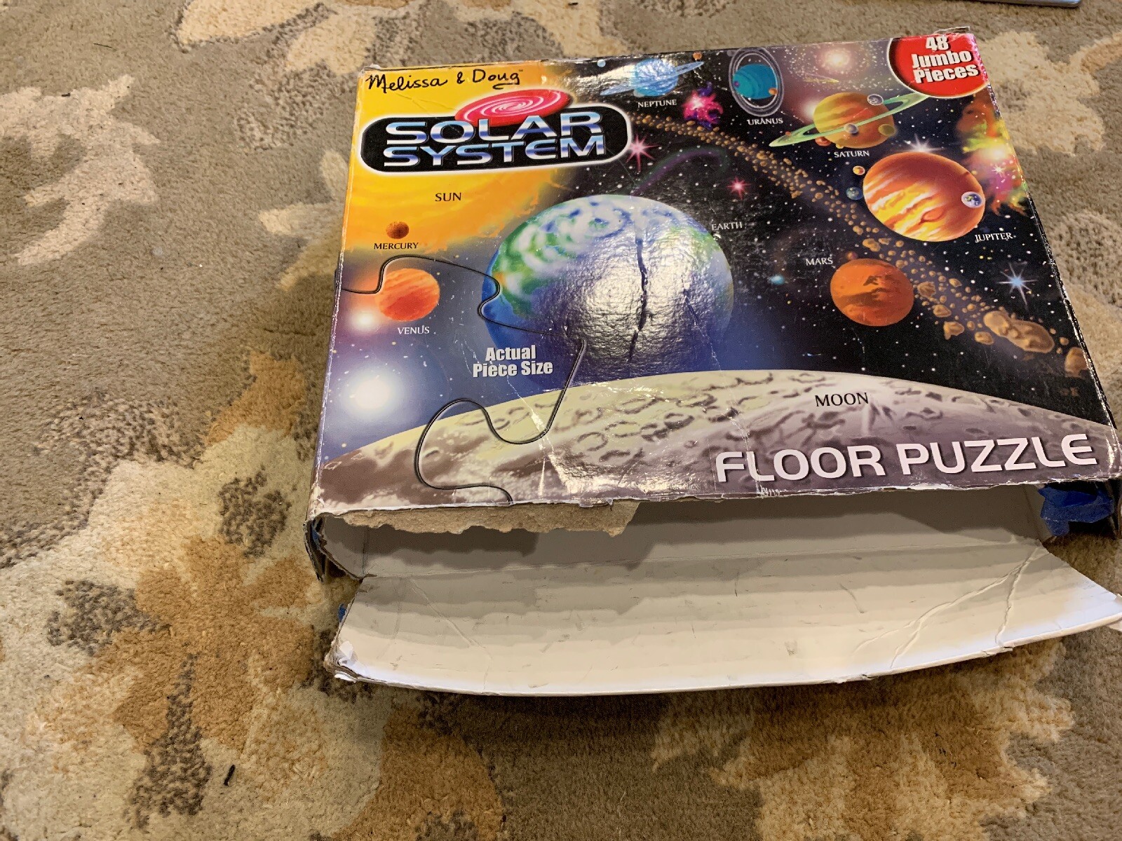 Solar System Jumbo Floor Puzzle 48 Pcs. Melissa & Doug