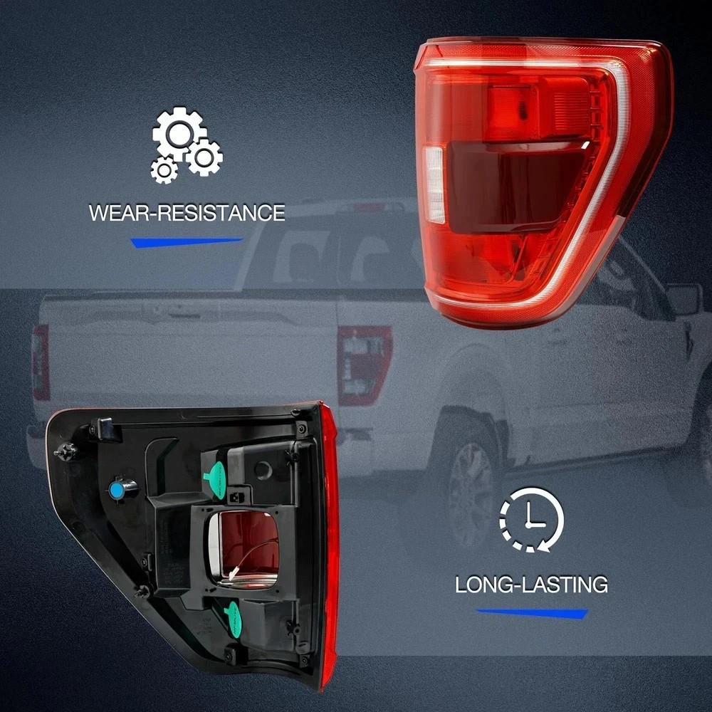 Tail Light with Blind Spot Compatible with 2021 2022 2023 Ford F150 XLT Rear …