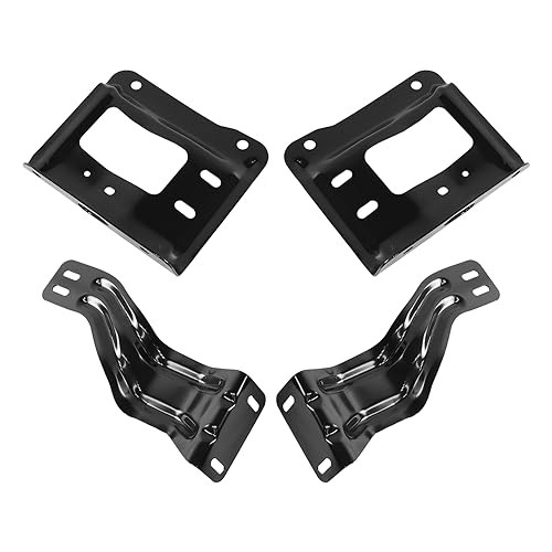 Replacement For 2011-2016 Fo-rd F Set of 4 Front Bumper Bracket Left & Right